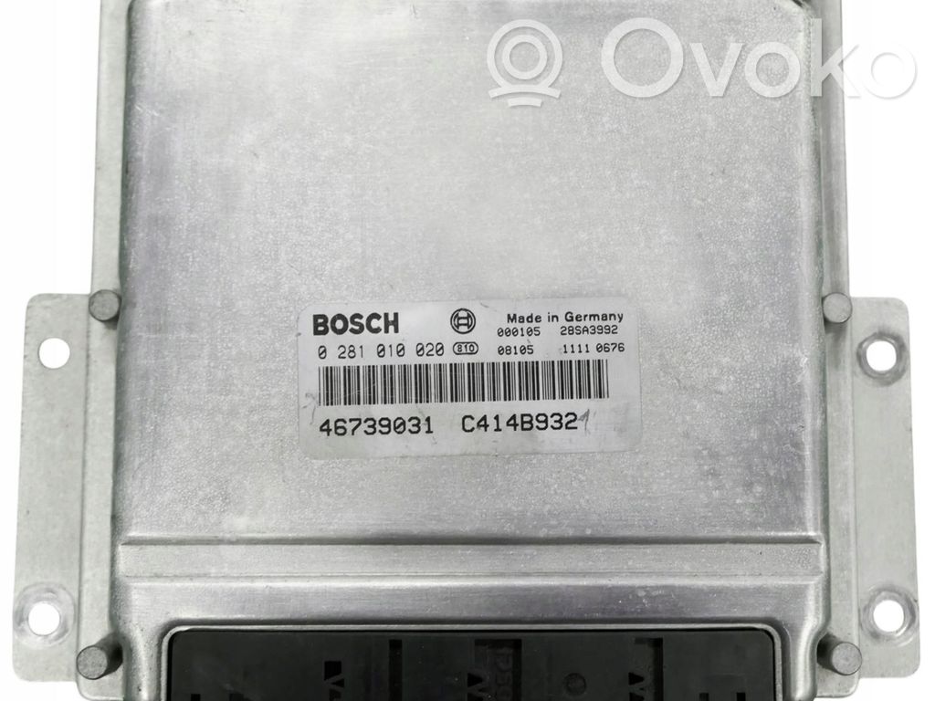 Engine control unit/module   46739031,0281010020