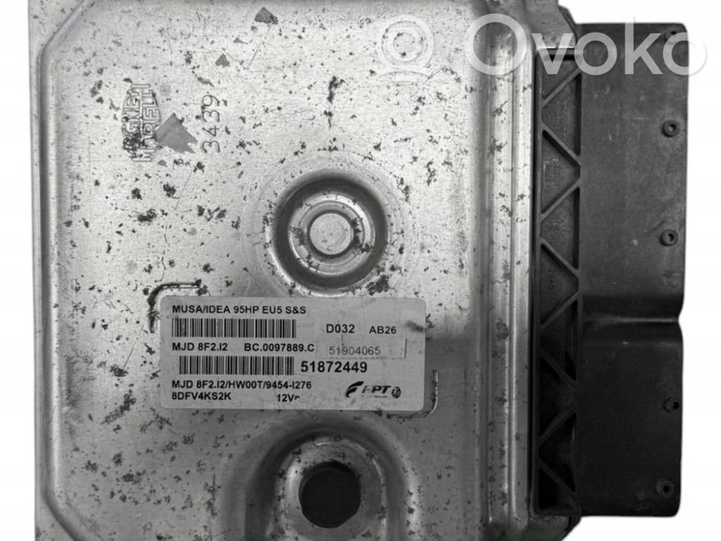 Fiat Idea Engine control unit/module 