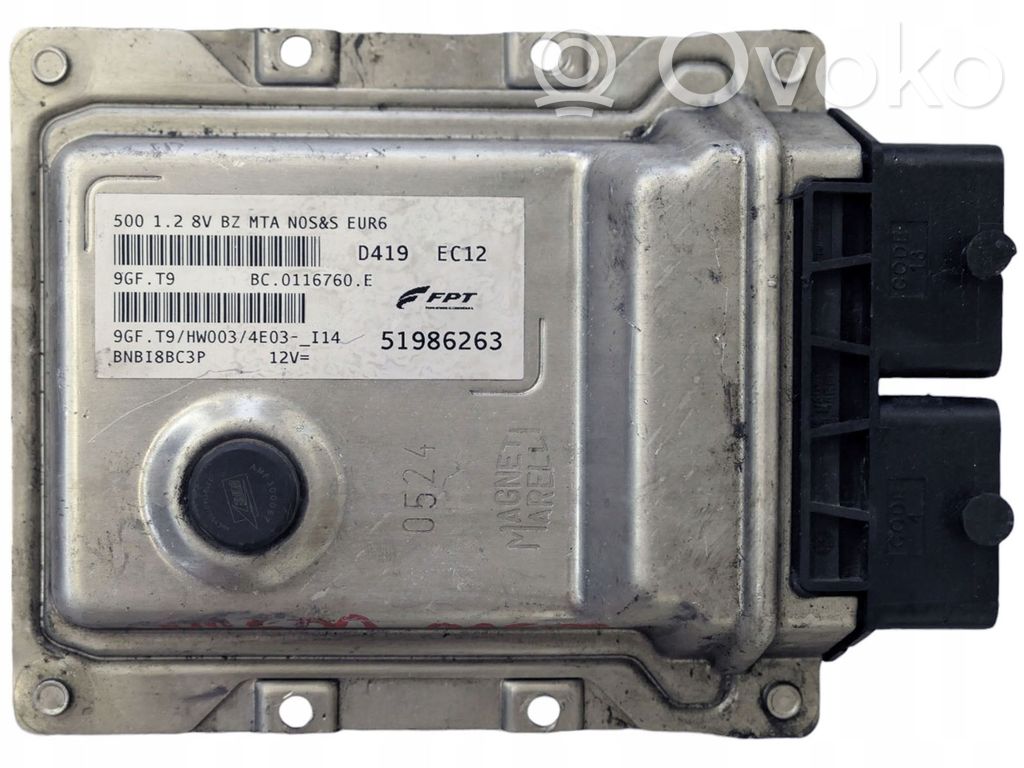 Engine control unit/module   51986263,9GFT9,D419
