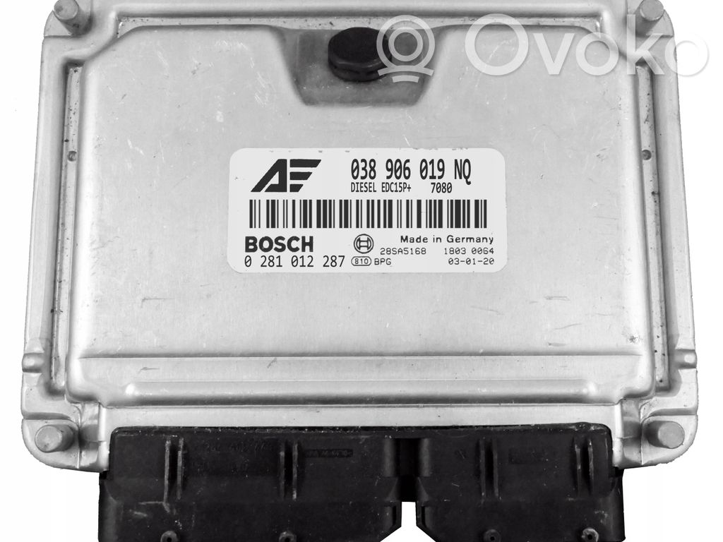 Volkswagen Sharan Sterownik / Moduł ECU 