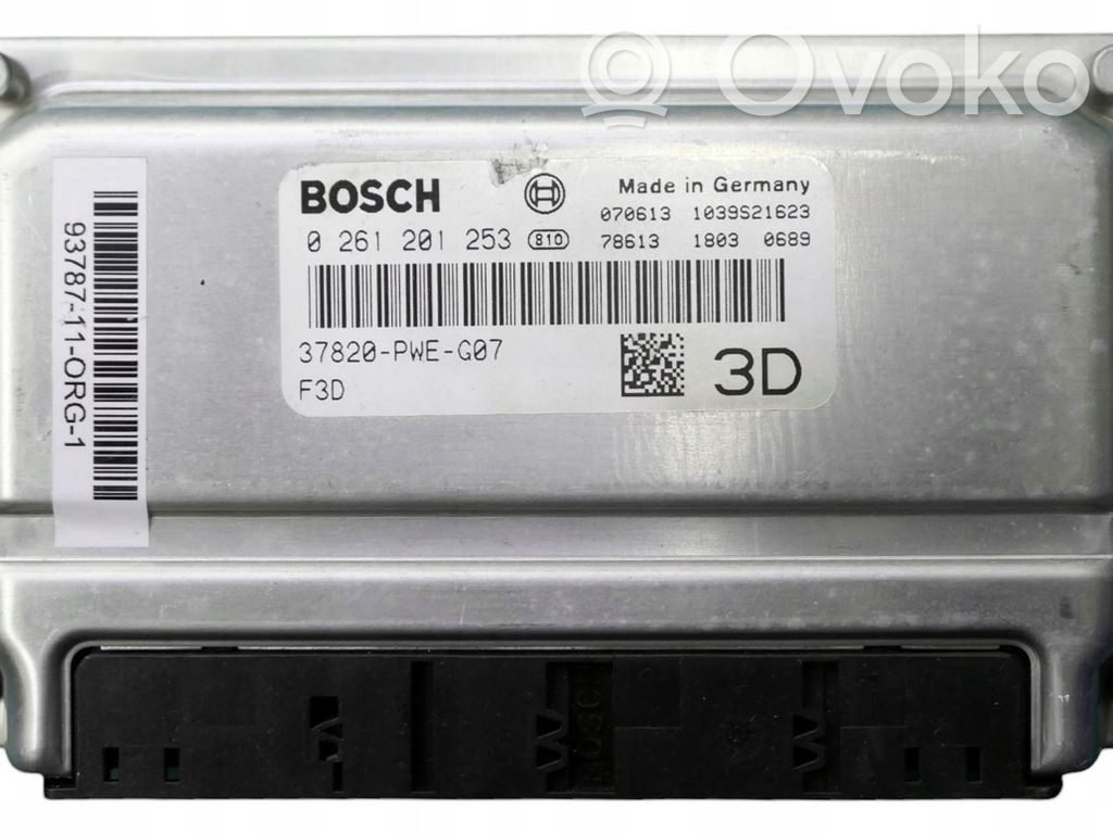 Honda Jazz Engine control unit/module 
