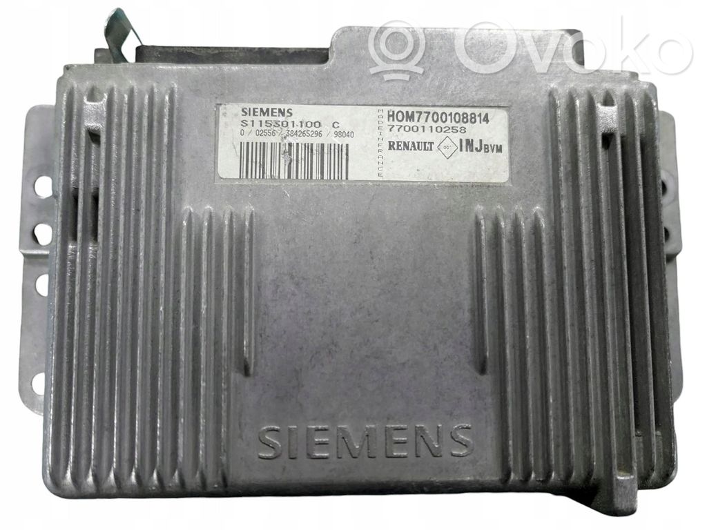 Renault Clio II Engine control unit/module 