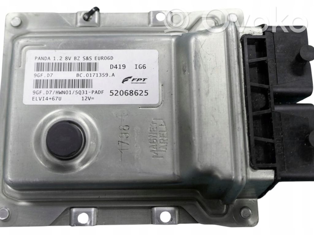 Engine control unit/module   52068625,9GFD7