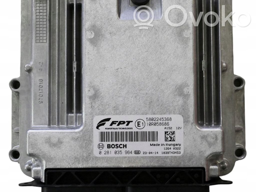 Fiat Grande Punto Engine control unit/module 