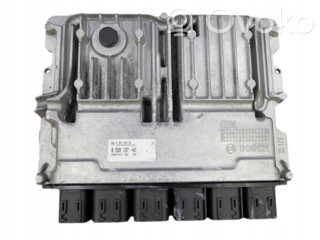 Engine control unit/module   8599197,0281034289