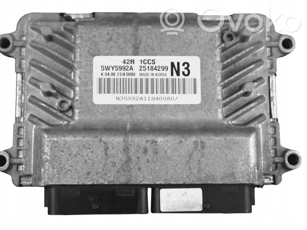 Chevrolet Aveo Engine control unit/module 