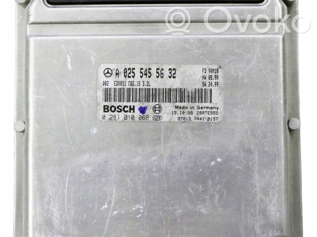 Mercedes-Benz S W220 Engine control unit/module 