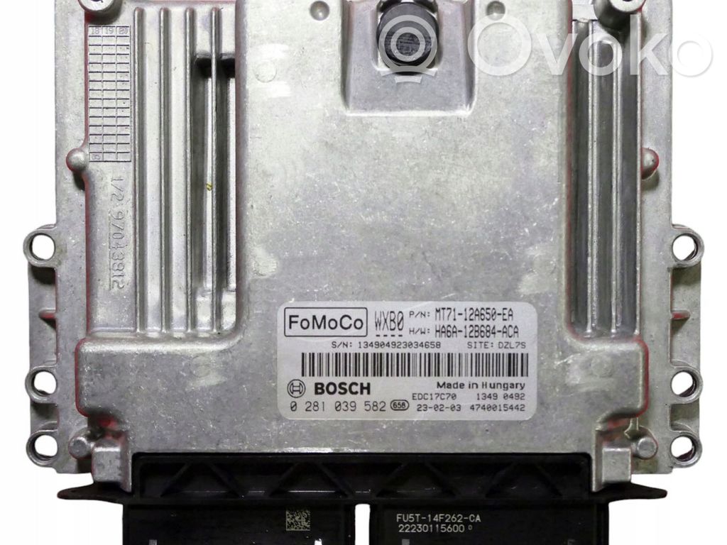 Ford Focus Engine control unit/module 