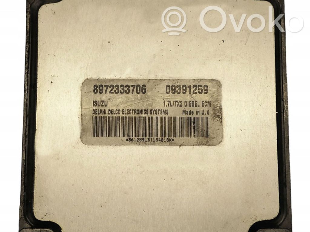 Opel Corsa C Engine control unit/module 