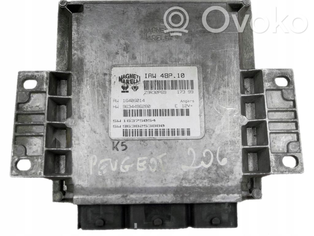 Peugeot 206 Engine control unit/module 