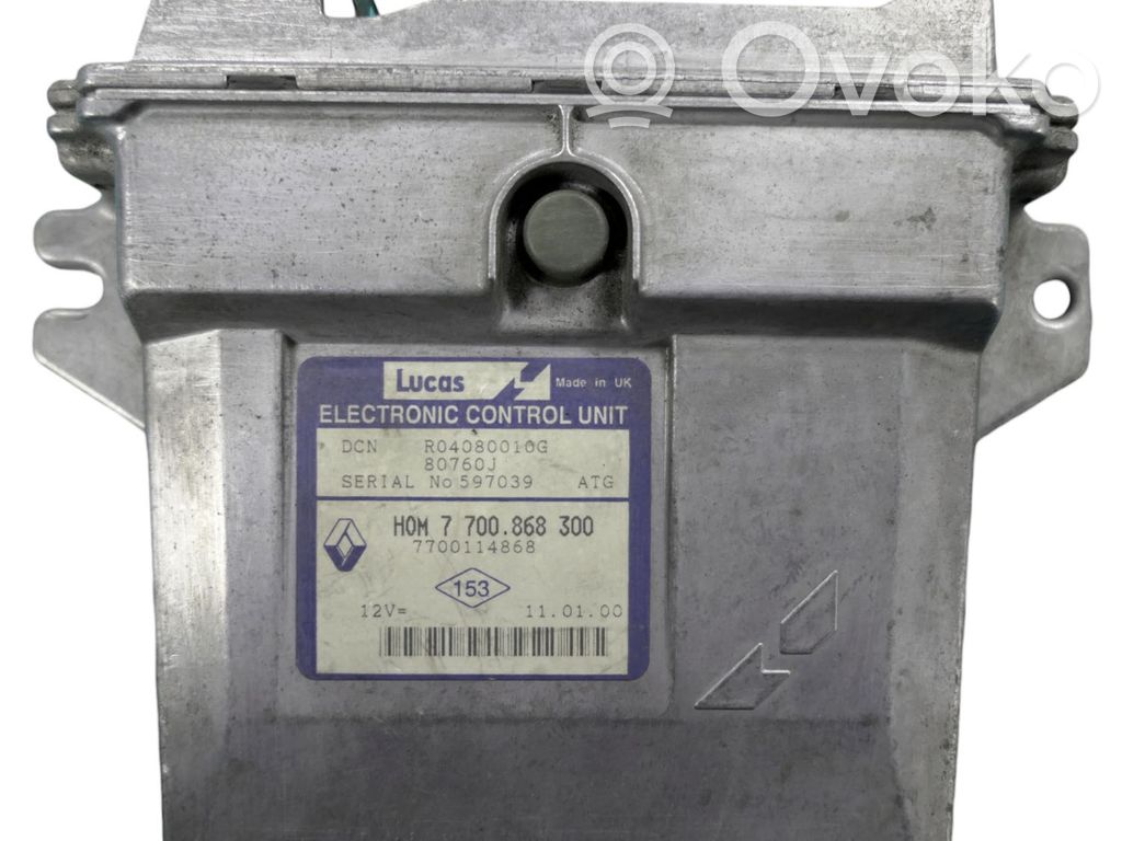 Renault Kangoo I Engine control unit/module 
