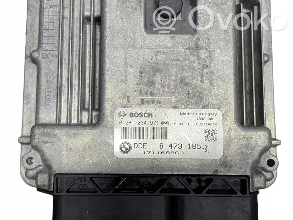 BMW 3 F30 F35 F31 Engine control unit/module 