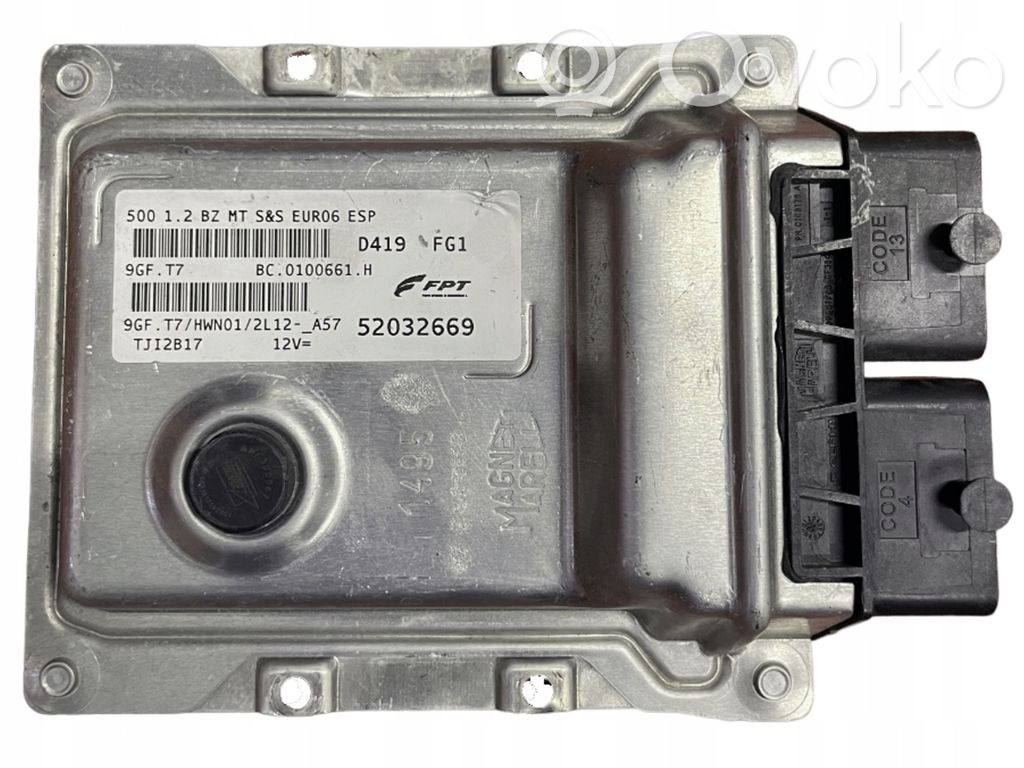 Engine control unit/module   52032669,0100661