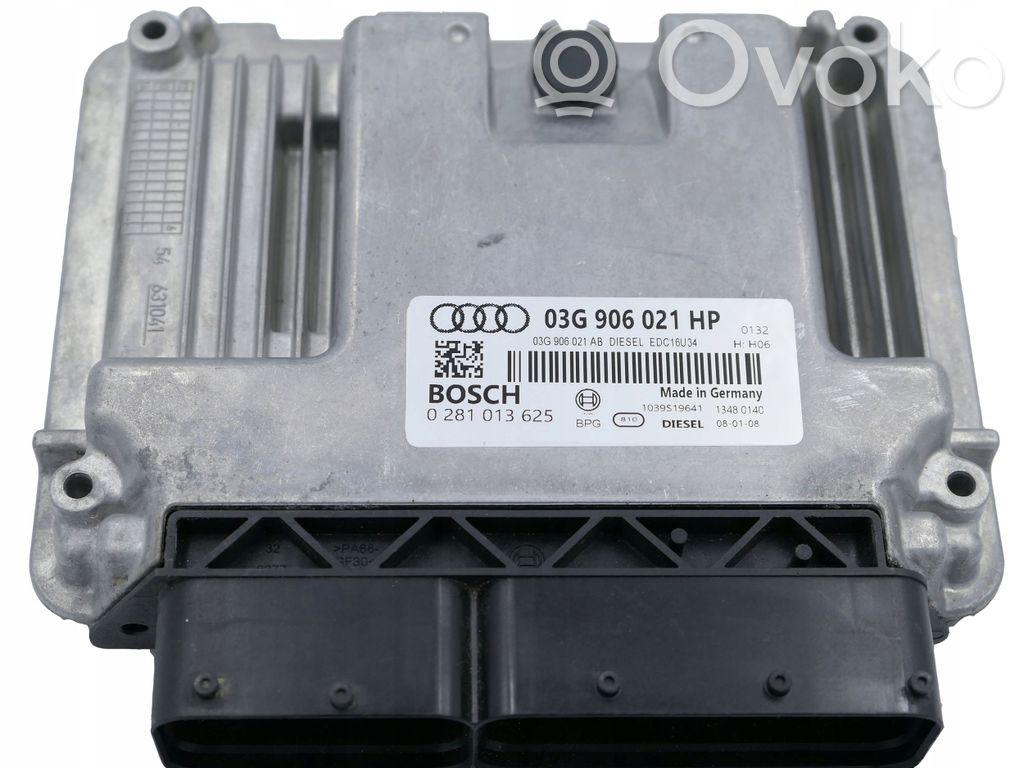 Engine control unit/module   03G906021HP,0281013625