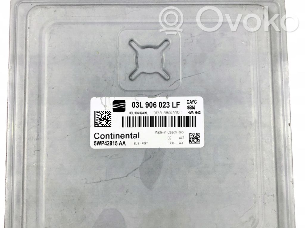 Engine control unit/module   03L906023LF,5WP42915AA