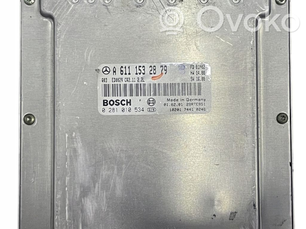 Mercedes-Benz E W210 Engine control unit/module 
