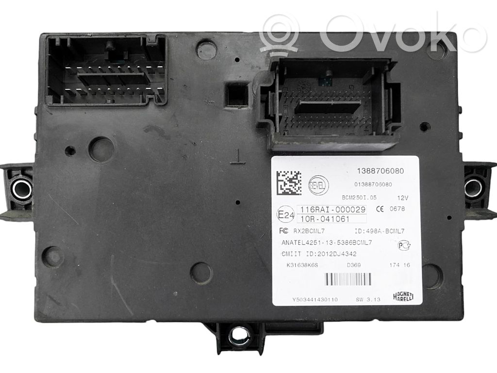Engine control unit/module   1388706080,000029,116RAI