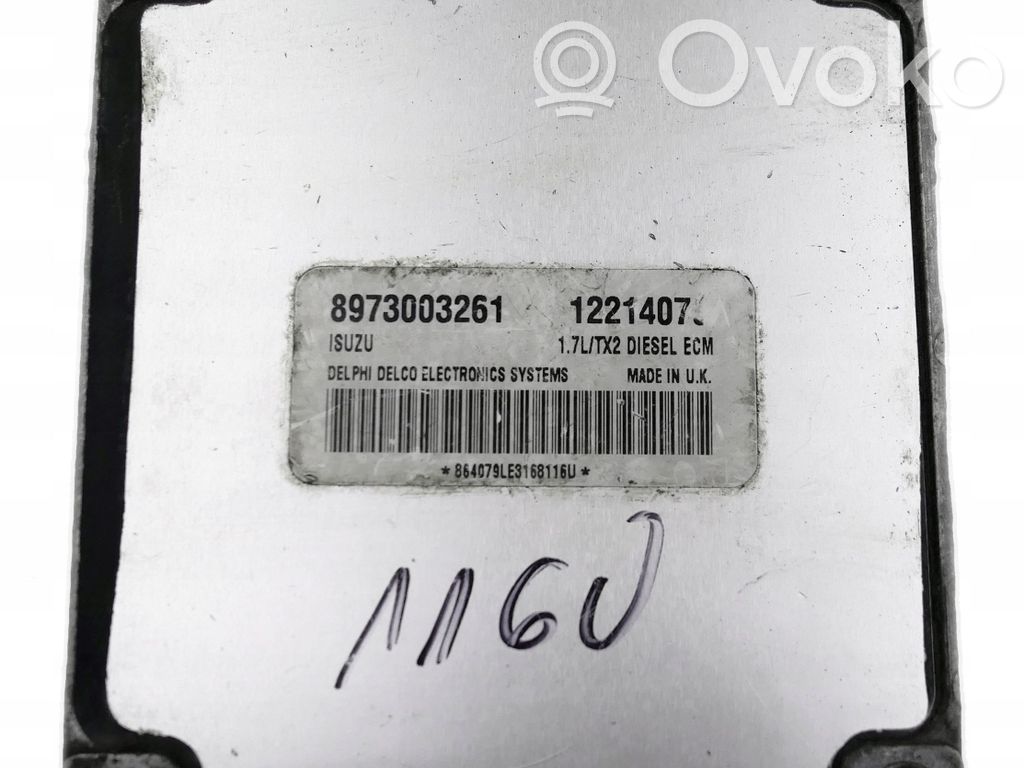 Opel Combo C Engine control unit/module 