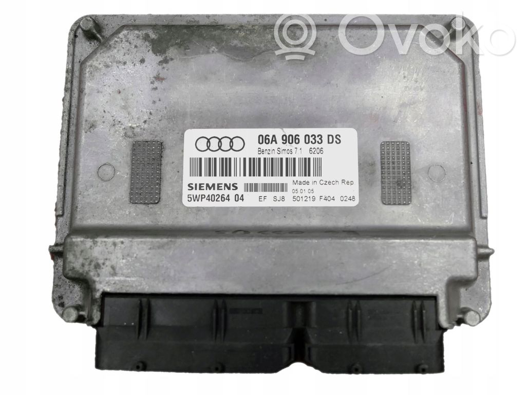 Engine control unit/module   06A906033DS,5WP4026404
