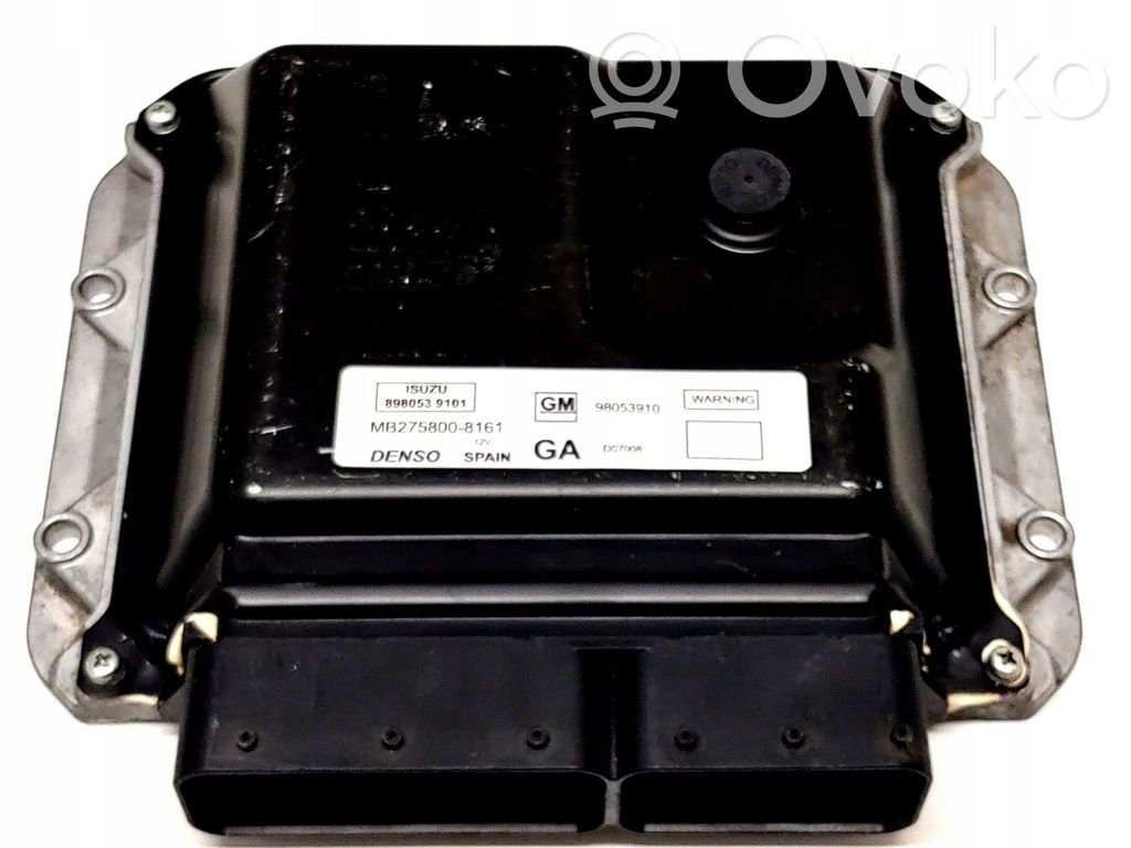 Opel Astra J Engine control unit/module 