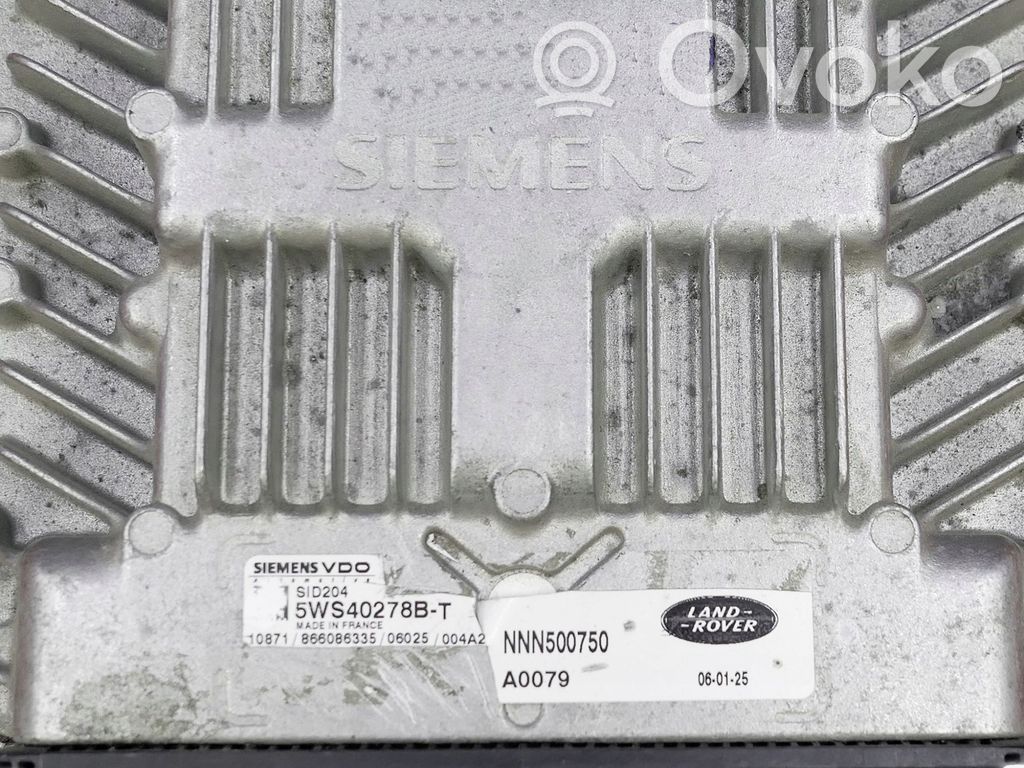 Land Rover Range Rover Sport L320 Sterownik / Moduł ECU 