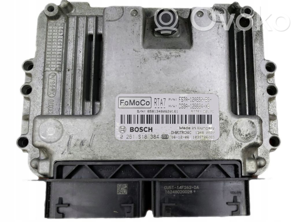Unidad de control/módulo del motor   FS7A12A650BSH,0261S18384
