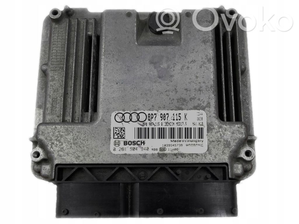 Audi A3 S3 8P Engine control unit/module 