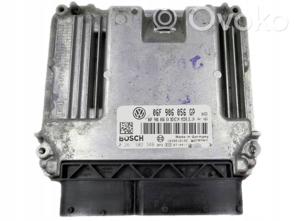 Engine control unit/module   06F906056GP,0261S02346