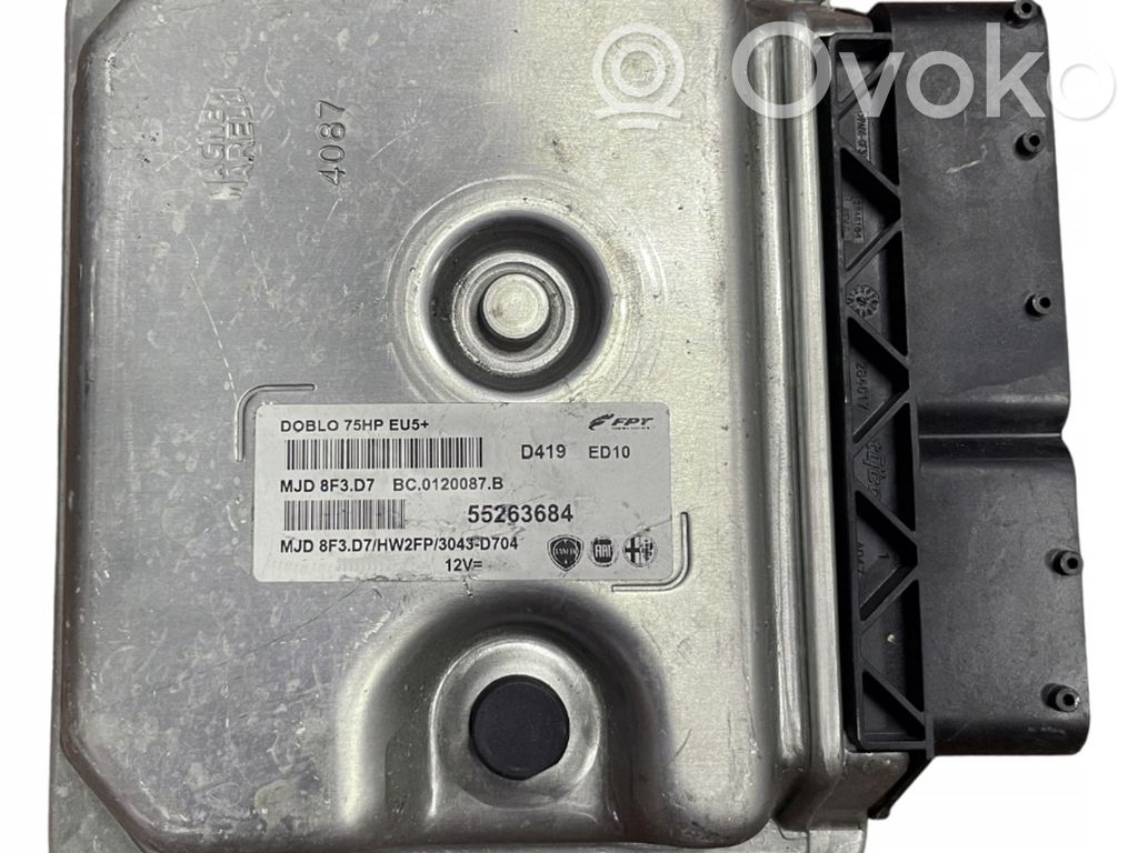 Fiat Doblo Sterownik / Moduł ECU 