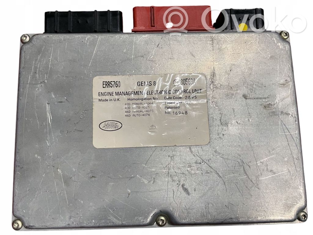 Engine control unit/module   ERR5760,80569A
