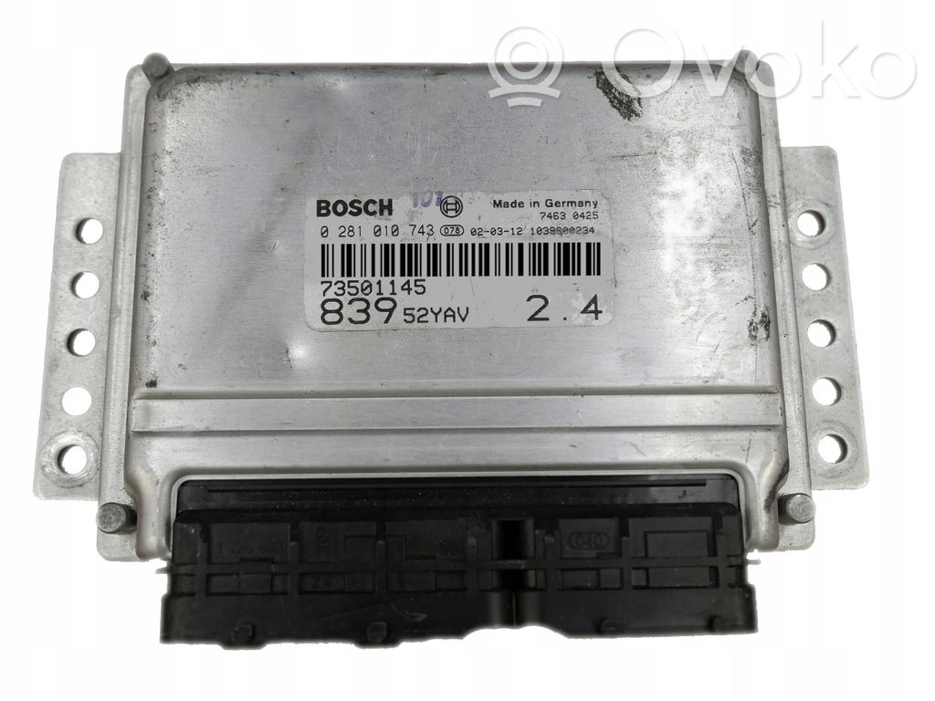 Lancia Lybra Engine control unit/module 