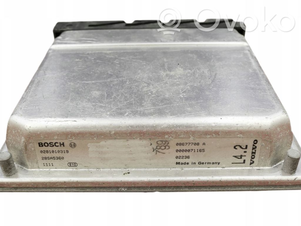 Volvo S60 Sterownik / Moduł ECU 