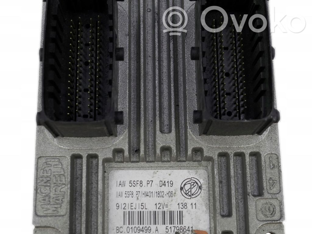 Fiat Panda II Sterownik / Moduł ECU 
