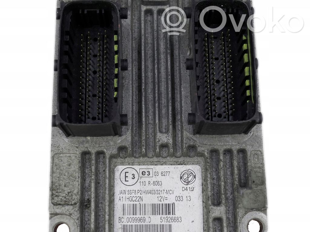 Sterownik / Moduł ECU   51926683,IAW5SF8