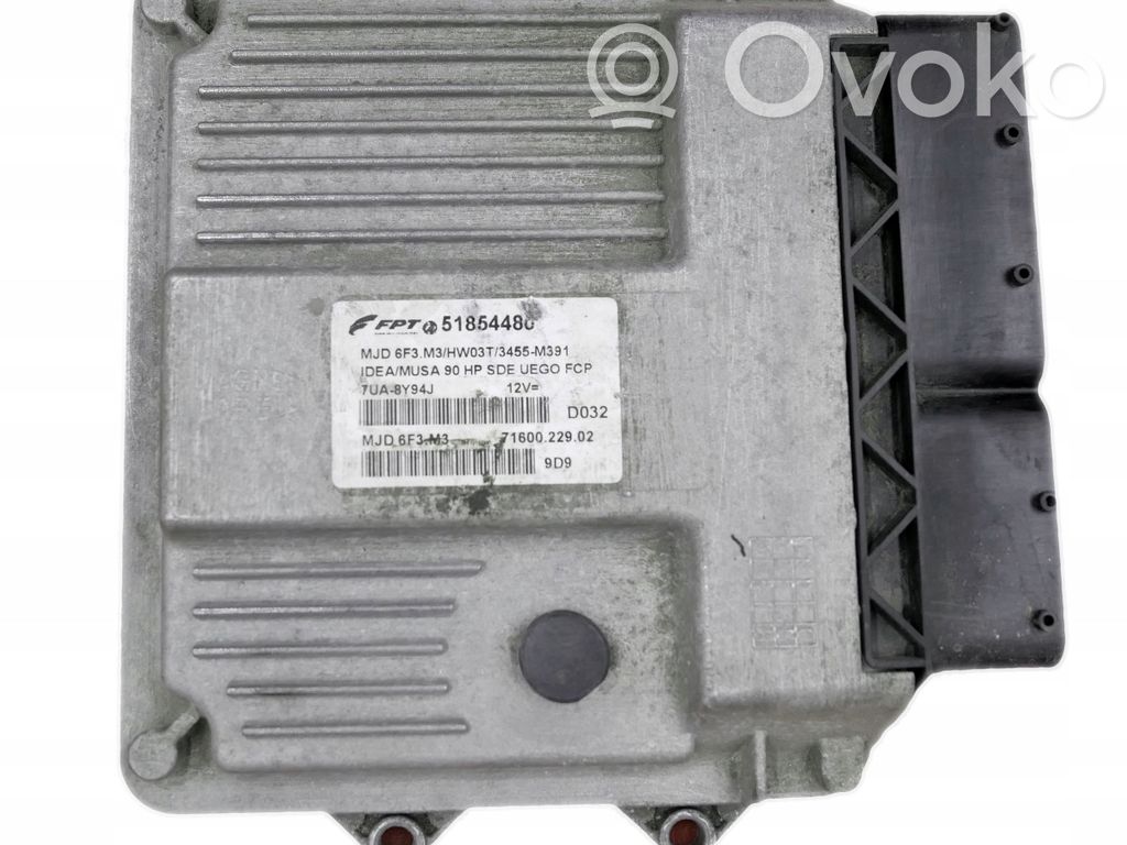 Lancia Musa Engine control unit/module 