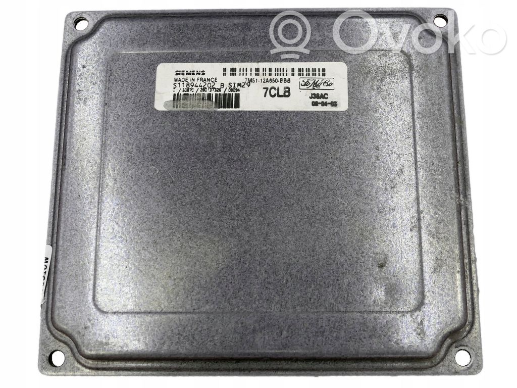 Engine control unit/module   7M5112A650BB8,7CLB,S118944202B