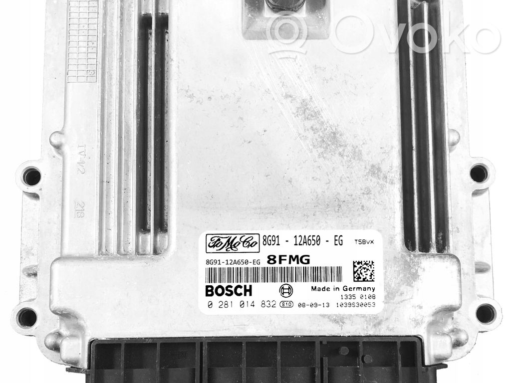 Engine control unit/module   8G9112A650EG,8FMG,0281014832