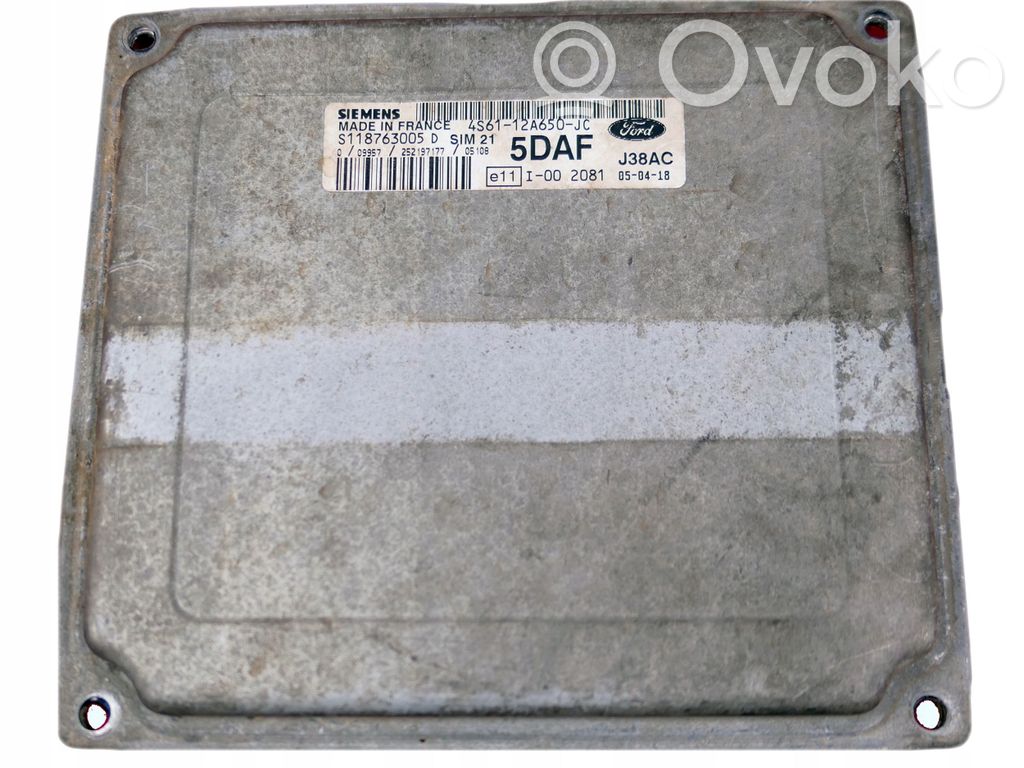 Ford Fiesta Engine control unit/module 