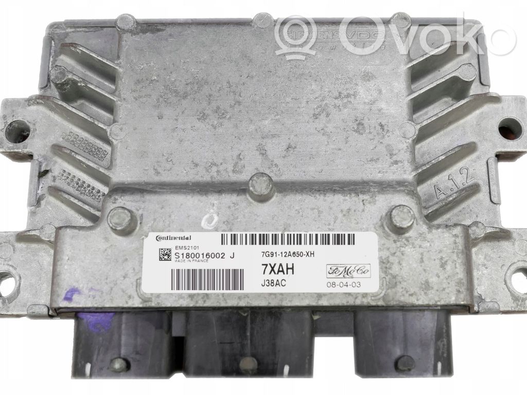 Engine control unit/module   7G9112A650XH,7XAH,S180016002,S180016002J