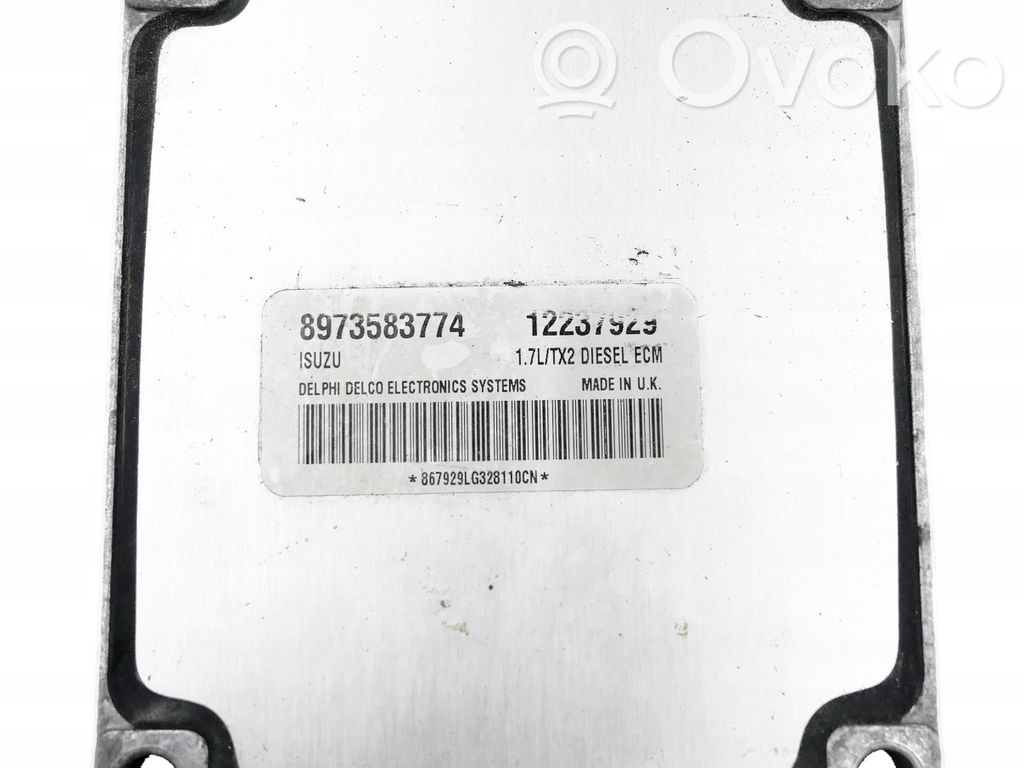 Opel Corsa C Engine control unit/module 