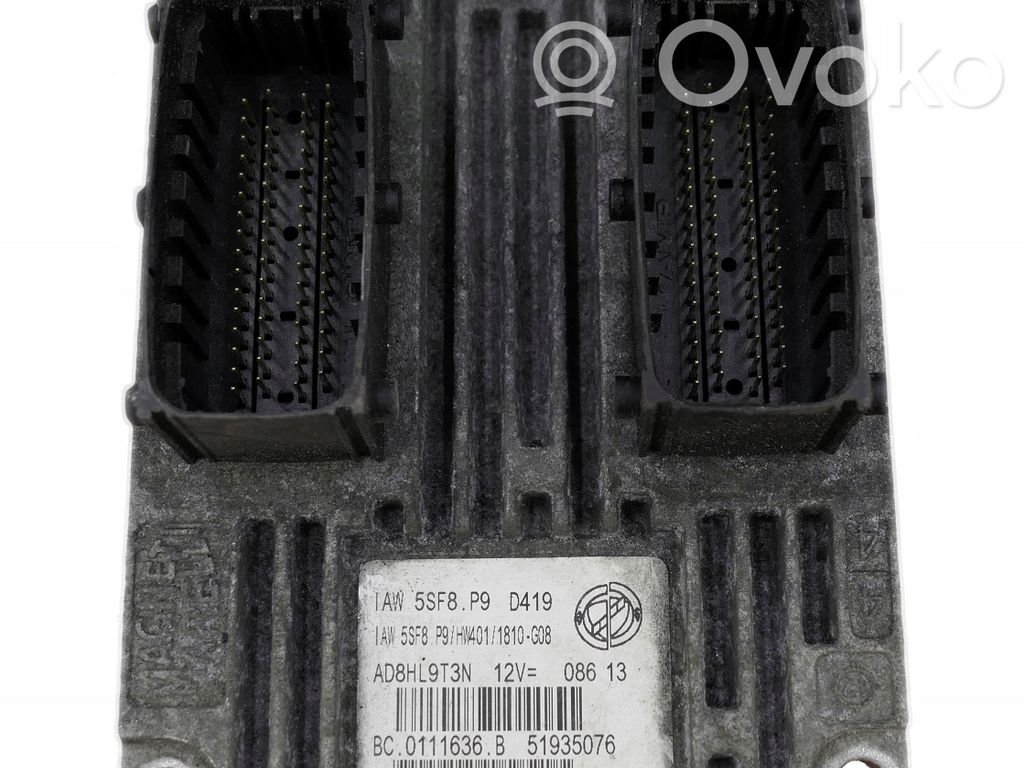 Lancia Ypsilon Engine control unit/module ECU 