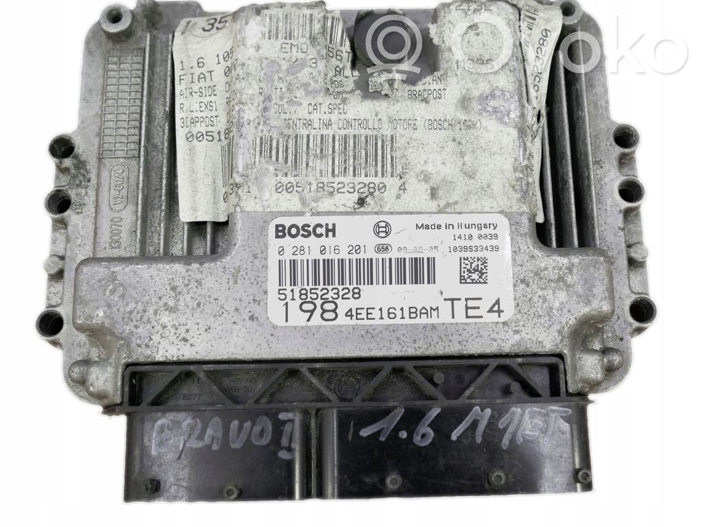 Fiat Bravo Engine control unit/module 