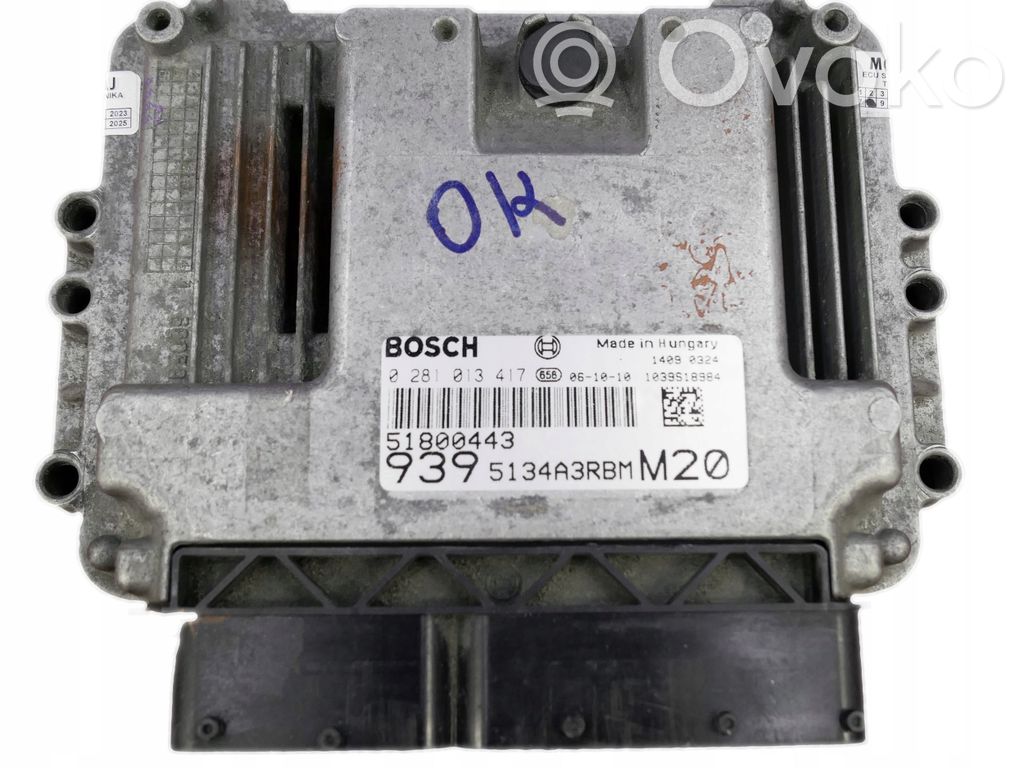 Engine control unit/module   51800443,0281013417