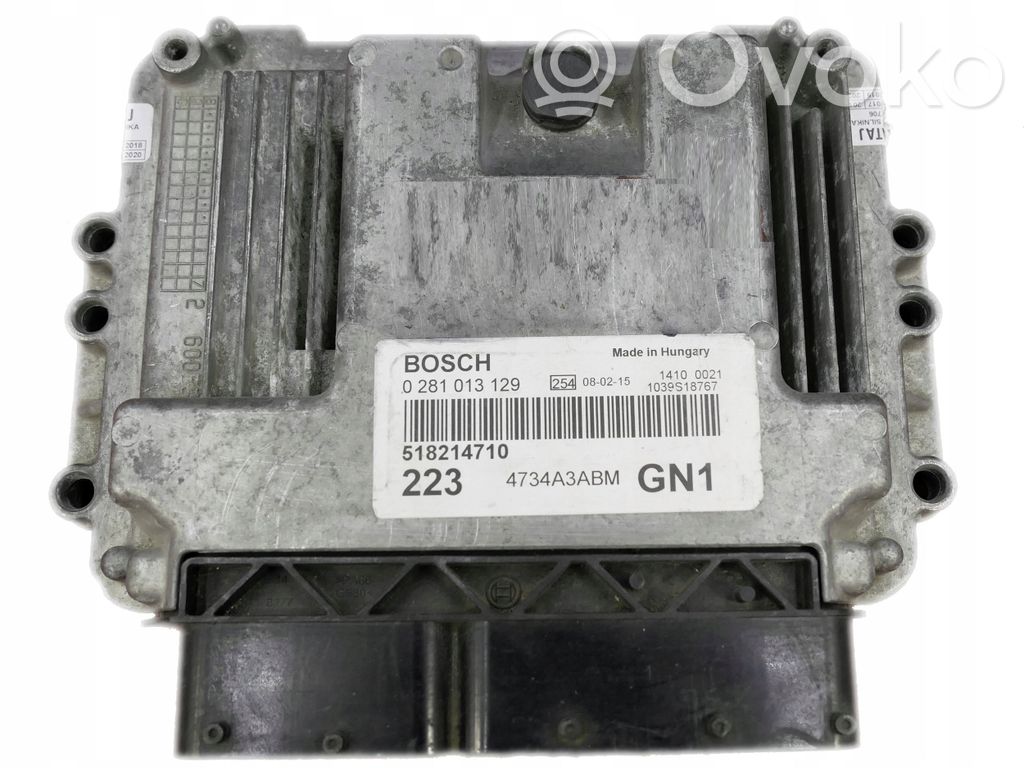 Fiat Doblo Engine control unit/module ECU 