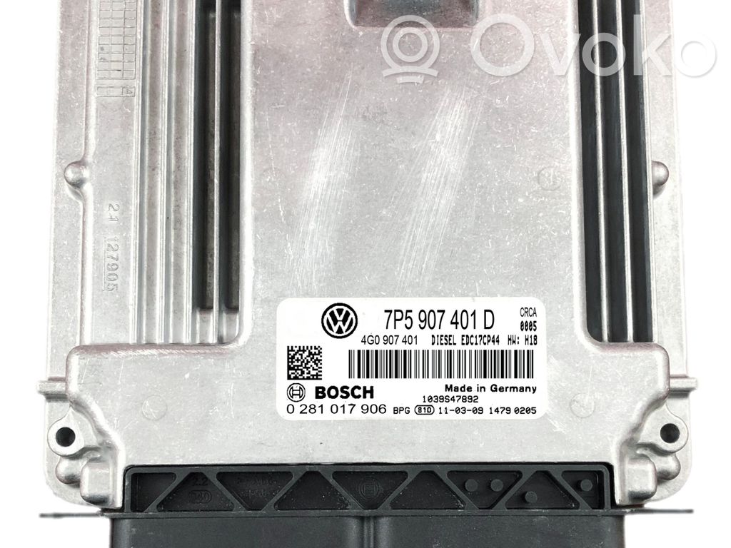 Porsche Cayenne (9PA) Engine control unit/module 