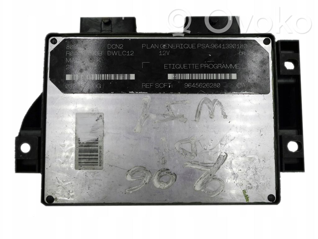 Peugeot 206 Engine control unit/module 