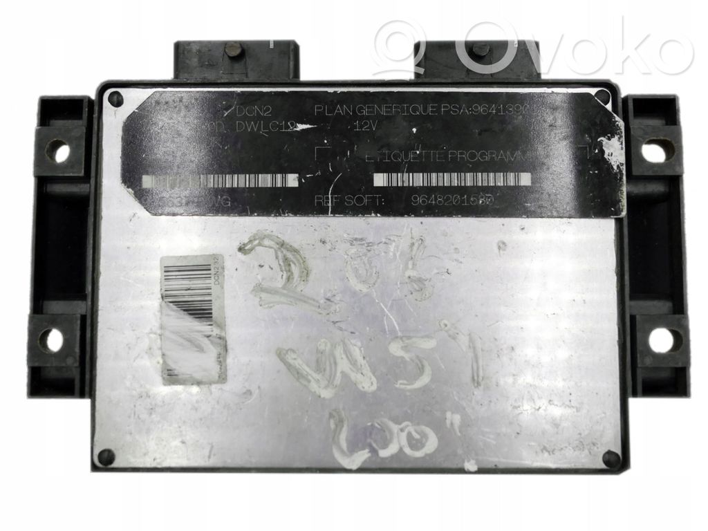 Engine control unit/module   9648201580,9641390180