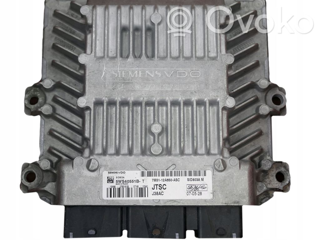 Ford Focus C-MAX Engine control unit/module 