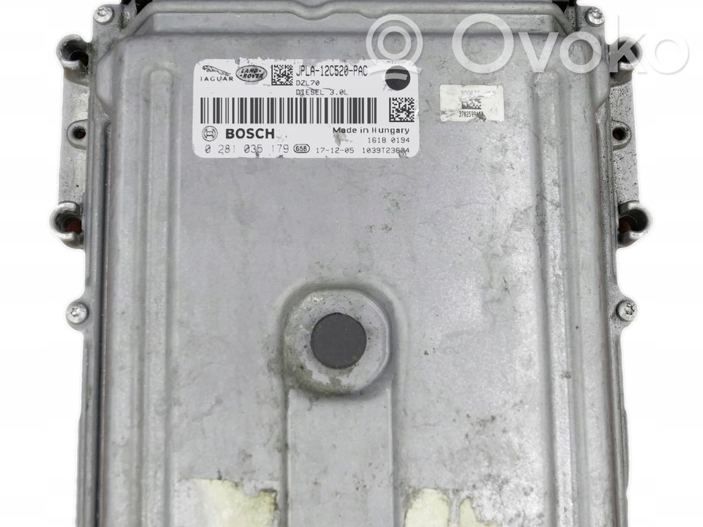 Engine control unit/module   0281035179,JPLA12C520PAC