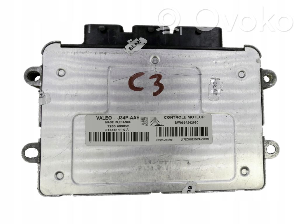 Citroen Berlingo Engine control unit/module 